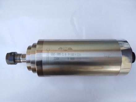 шпиндель 3 kW  с водяным охлаждением