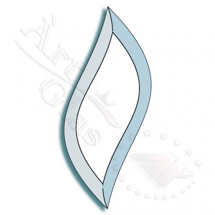 BD-133 Бевел “Листок” 43x100