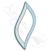 BD-133 Бевел “Листок” 43x100