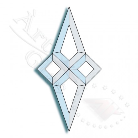 BD-148 Набор из 4 бевелсов 148x285