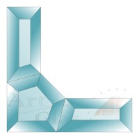 BD-33 Набор из 3 бевелсов, 152х152