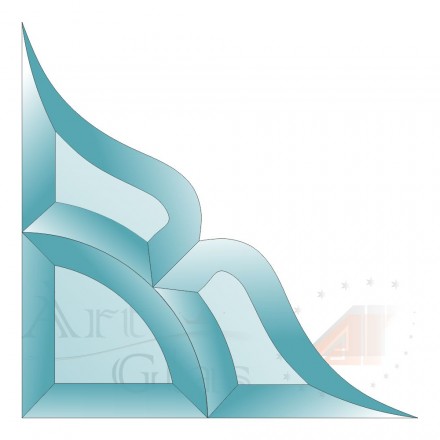 BD-34 Набор из 3 бевелсов 152x152