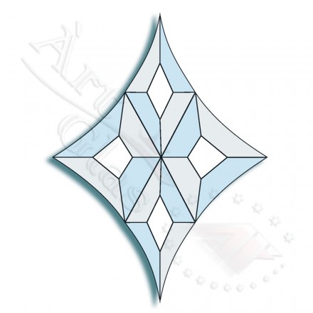 BD-48 Набор из 4 бевелсов 95x115