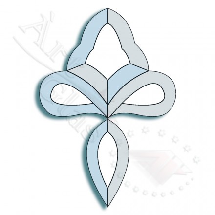 BD-50 Набор из 4 бевелсов 188x126