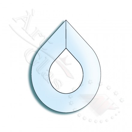 BD-74 Бевел “Капля” 50x60