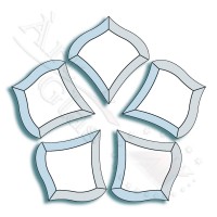 BD-91 Набор из 5 бевелсов 210x210