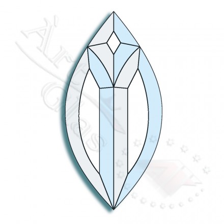 BD-96 Набор из 3 бевелсов 80x155