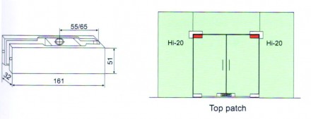 петля верхняя hi-20 