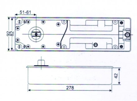 доводчик hi-500N