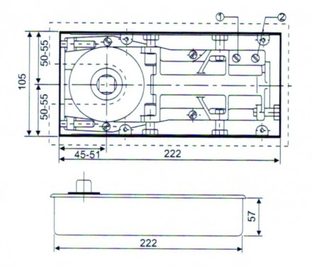 доводчик hi-7315